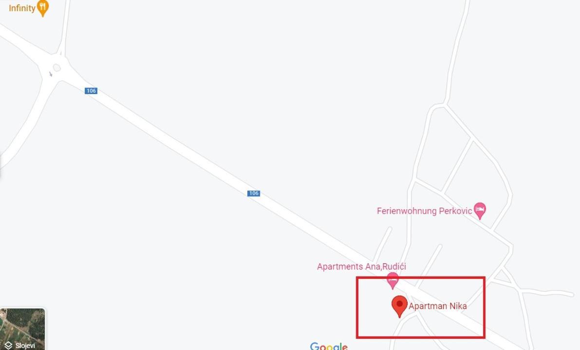 Appartamento Apartman Nika Ražanac Esterno foto